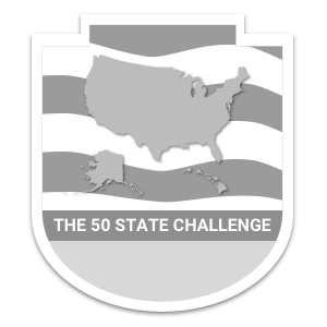 50 State Challenge Badge