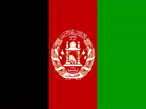 Afghanistan Flag