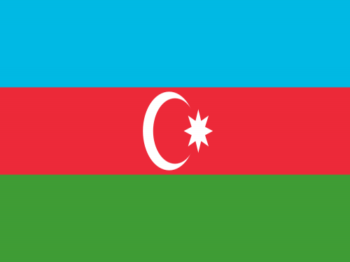 Azerbaijan Flag