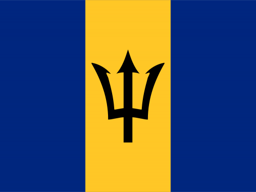 Barbados Flag