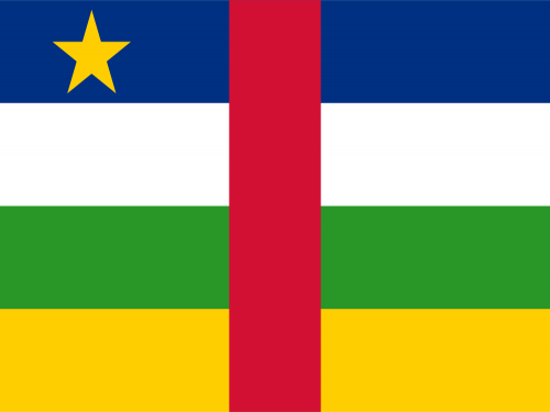 Central African Republic Flag