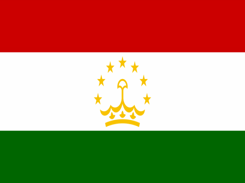 Tajikistan Flag